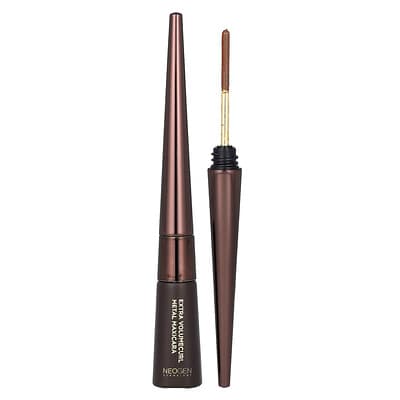Extra Volumecurl Metal Maxicara, 02 Brown, 0.13 fl oz (4 ml)