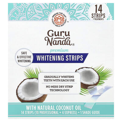 Premium Whitening Strips, 14 Strips
