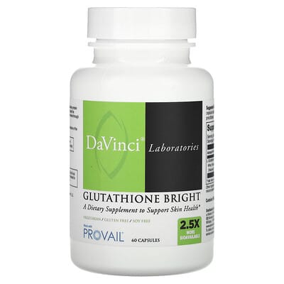 Glutathione Bright, 200 mg, 60 капсул