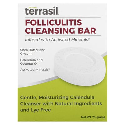 Folliculitis Cleansing Bar, 2.6 oz (75 g)