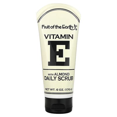 Ежедневный скраб с витамином E и миндалем Fruit of the Earth 6 oz (170 g)
