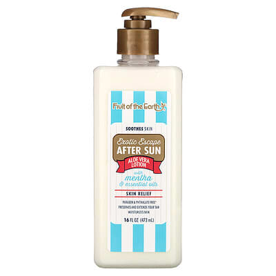 Cabana Beach Club™, After Sun Lotion with Mentha + Essential Oils, 16 fl oz (473 ml)