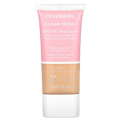 Covergirl Clean Fresh, питательный тональный крем, 550 Light/Medium, 1 fl oz (30 ml)