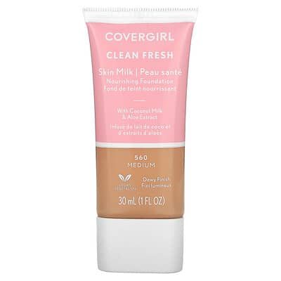 Clean Fresh, питательный тональный крем Skin Milk, 560 Medium, 1 fl oz (30 ml)