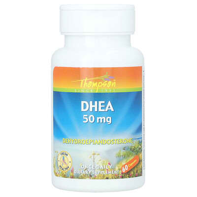 DHEA, 50 mg, 60 капсул