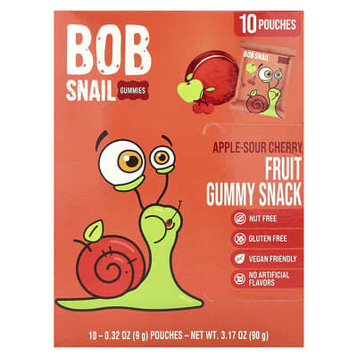 Фруктовое жевательное лакомство Bob Snail