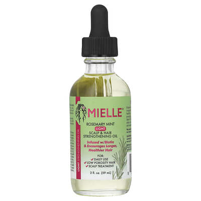 Масло для укрепления кожи и волос, Rosemary Mint, 2 fl oz (59 ml)