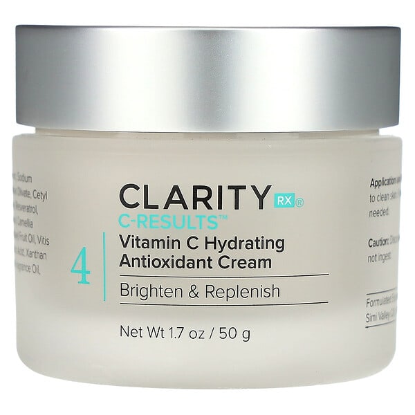 ClarityRx C-Results крем с витамином C и антиоксидантами, 1.7 oz (50 g)