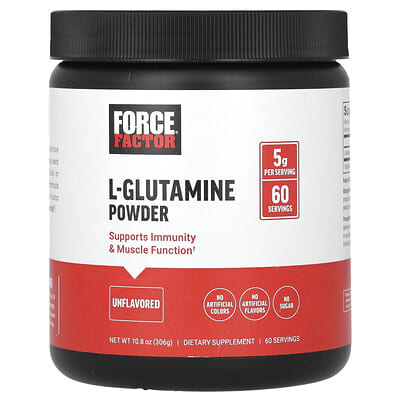 L-Glutamine порошок, без вкуса, 10.8 oz (306 g)