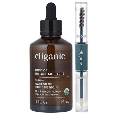 Dose of Intense Moisture™, органическое касторовое масло для ресниц и бровей, 4 fl oz (120 ml)