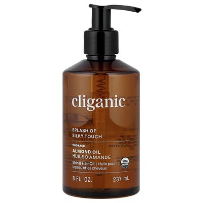 Organic Almond масло миндаля, 8 fl oz (237 ml)
