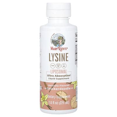 Липосомальный лизин Lysine Liposomal, Snickerdoodle, 7.6 fl oz (225 ml)