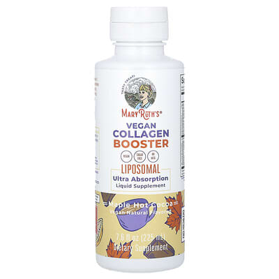 MaryRuth's липосомальный веганский бустер коллагена, Maple Hot Cocoa, 7.6 fl oz (225 ml)