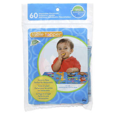 Table Topper, Disposable Placemat, 60 Count