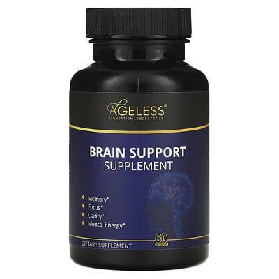 Пищевая добавка Brain Support Supplement, 60 Capsules