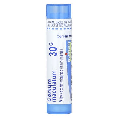 Conium Maculatum, 30C, от головокружения, прибл. 80 гранул