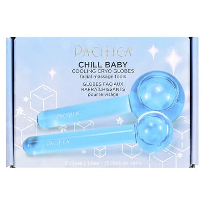 Охлаждающий стеклянный шар Pacifica Chill Baby, 2 шт.