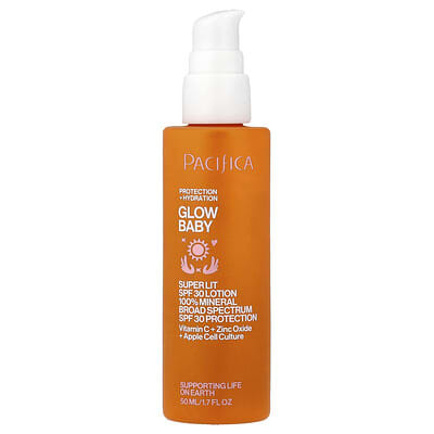 Лосьон Pacifica Glow Baby, Super Lit Lotion, SPF 30, 1.7 fl oz (50 ml)