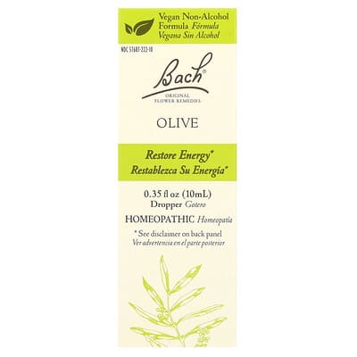 Original Flower Remedies, Olive, 0.35 fl oz (10 ml)
