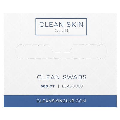 Clean Swabs, Dual-Sided , 500 Count