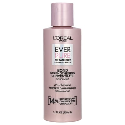 Ever Pure, концентрат для восстановления волос перед мытьем, 5.1 fl oz (150 ml)