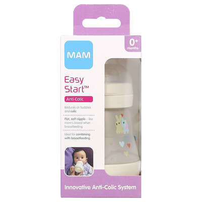 Easy Start, Anti Colic Bottle, 0+ Months, 1 Count