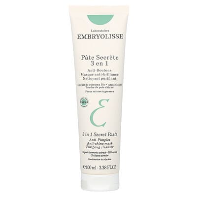 Embryolisse 3 in 1 Secret Paste, крем, 3.38 fl oz