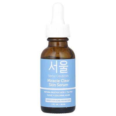 SeoulCeuticals Сыворотка Miracle Clear Skin, 1 fl oz (30 ml)