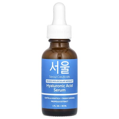 Сыворотка с гиалуроновой кислотой SeoulCeuticals, 1 fl oz (30 ml)