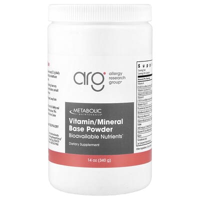 Порошок витаминов/минералов Vitamin/Mineral Base Powder, 14 oz (340 g)