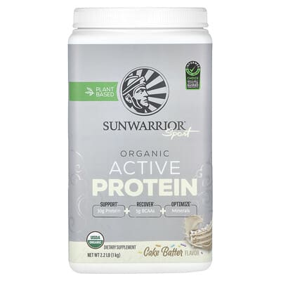 Sport, Organic Active Protein, Cake Batter, 2.2 lb (1 kg)