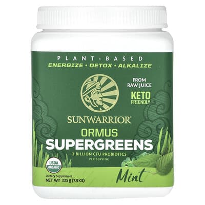 Ormus Supergreens Mint 7.9 oz (225 g)