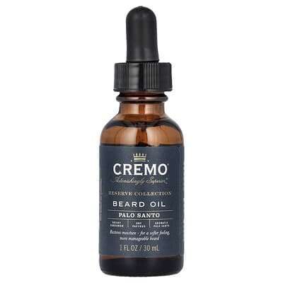 Масло для бороды Cremo Reserve Collection, Palo Santo, 1 fl oz (30 ml)