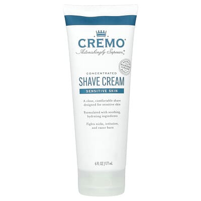 Shave Cream, Sensitive , 6 fl oz (177 ml)