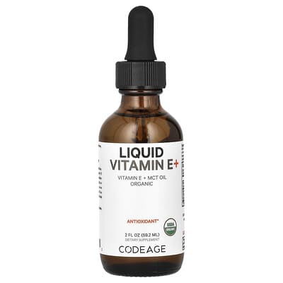 Витамин Codeage Liquid Vitamin E+ Unflavored 2 fl oz (59.2 ml)