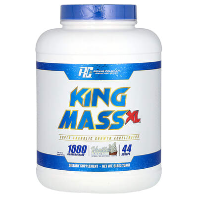 Гейнер Signature Series, King Mass XL, Vanilla Ice Cream, 6 lb (2.75 kg)