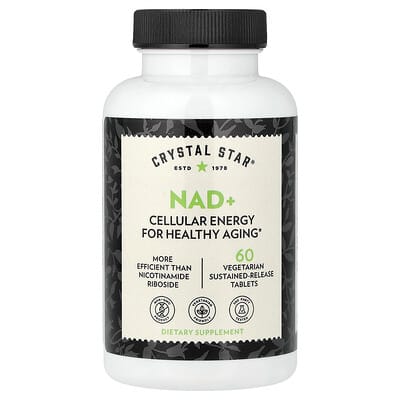 NAD+, 60 Vegetarian Sustained-Release Tablets