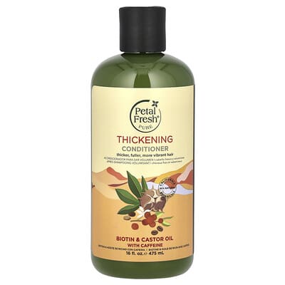 Pure, Thickening Conditioner, Biotin & Castor Oil With Caffeine, 16 fl oz (475 ml)