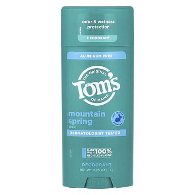 Aluminum Free Deodorant, Mountain Spring, 3.25 oz (92 g)