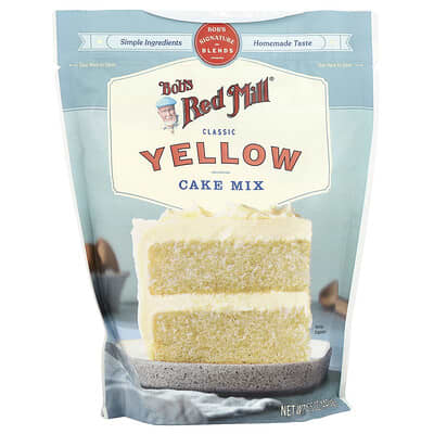 Bob's Red Mill смесь для классического желтого торта 15.5 oz (440 g)