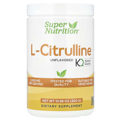 L-Citrulline, без вкуса, 10.58 oz (300 g)