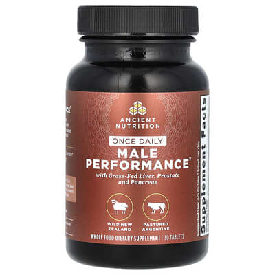 Ancient Nutrition Once Daily Male Performance, 30 таблеток