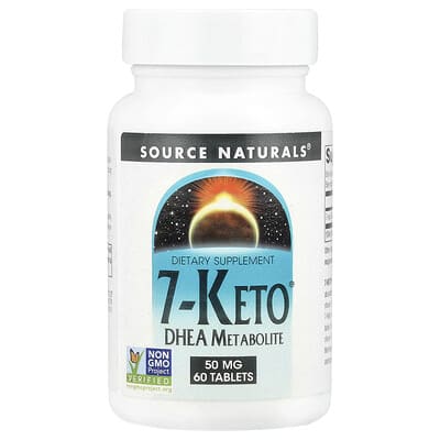 7-Keto®, DHEA Metabolite, 50 mg, 60 Tablets
