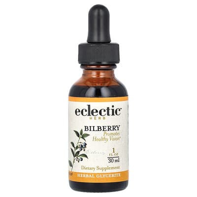 Eclectic Herb экстракт черники, 250 mg, 1 fl oz (30 ml)
