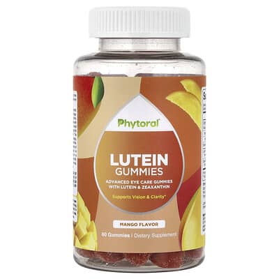 Lutein Gummies, Mango, 60 шт