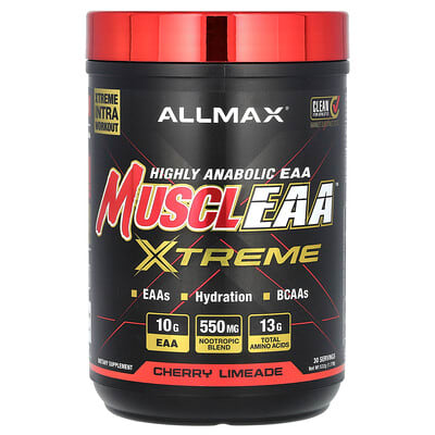 MUSCLEAA™ Xtreme, Cherry Limeade, 1.17 lbs (532 g)