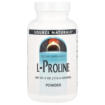 Порошок L-Proline, 4 oz (113.4 g)
