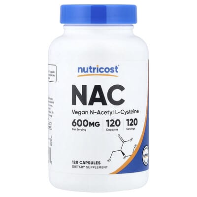 NAC, 600 mg, 120 капсул