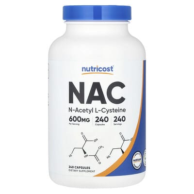 NAC, 600 mg, 240 капсул