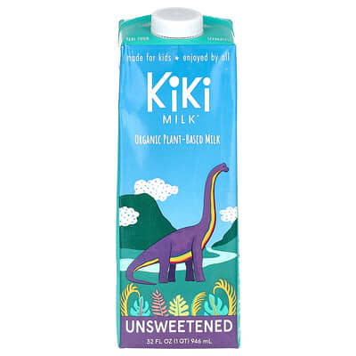 Organic Plant-Based Milk, Unsweetened , 32 fl oz (946 ml)